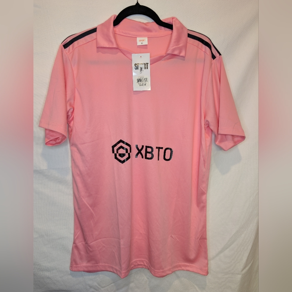 💗 Messi #10 Pink Soccer Jersey (Size M)